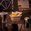 1pc Collapsible Sink & Picnic Basket - Durable PVC, Ideal for Camping, Hiking, Dishwashing & Family Gatherings, Multifunctional
