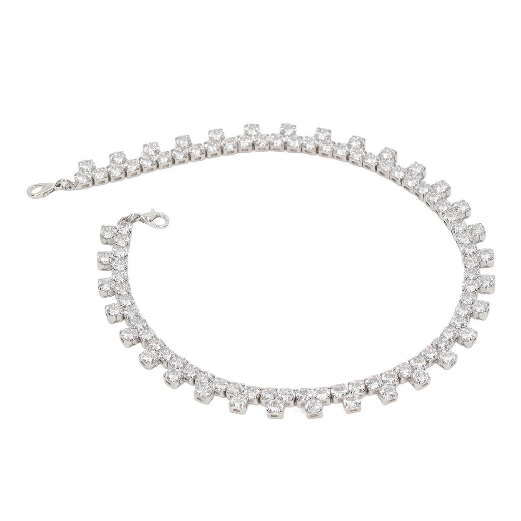 Rhinestone Trim Beautiful Shiny Rhinestone Chain for Wedding Dresses Headwear Necklaces Craft Decoration
