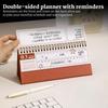 Desk Calendar 2026 Small Desk Calendar  Tear-Off Monthly Planner Decorative Planner Office Supplies for Scheduling Tracking
