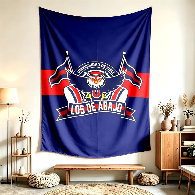 Club Universidad de Chile (1) Tapestry Suitable For Decorating Homes Dorms And Bedrooms Soft To The Touch And A Perfect Gift For Friends And Family