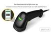 Wireless & Wired Barcode Scanner for 1D/2D Codes, WeChat Pay Compatible, Ideal for Express & Logistics.