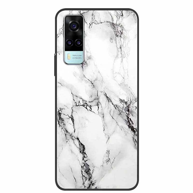 Pro vivo Y33 Pouzdro Mramorové Měkký Silikonový Zadní Kryt pro Vivo Y33 Y33S Y33T Kryt Telefonu pro Vivo Y 33 S Y33 T Coque Funda Nárazník