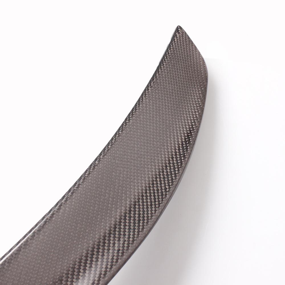 Carbon Fiber Rear Spoiler for Model 3 P: Cross-Border Compatible Wind Deflector