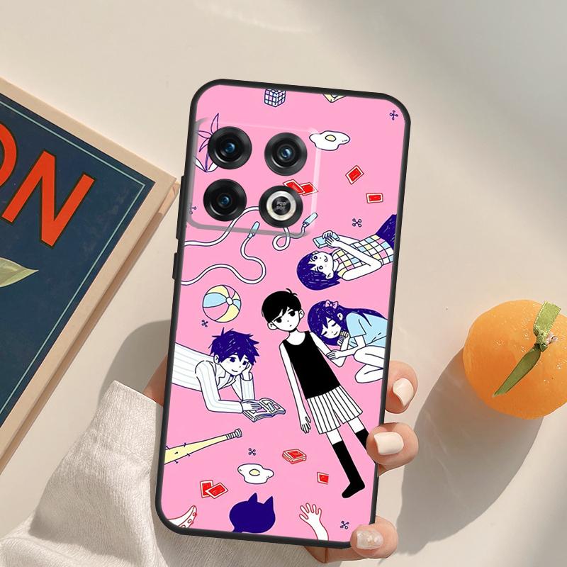 Omori Game Case For OnePlus 11 10 9 8 Pro 8T 9R 10T 9RT Ace Nord 2 2T CE N10 N100 N20 N200 Back Cover