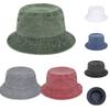 Vintage Cotton Bucket Hat For Men And Women With Large Brim
