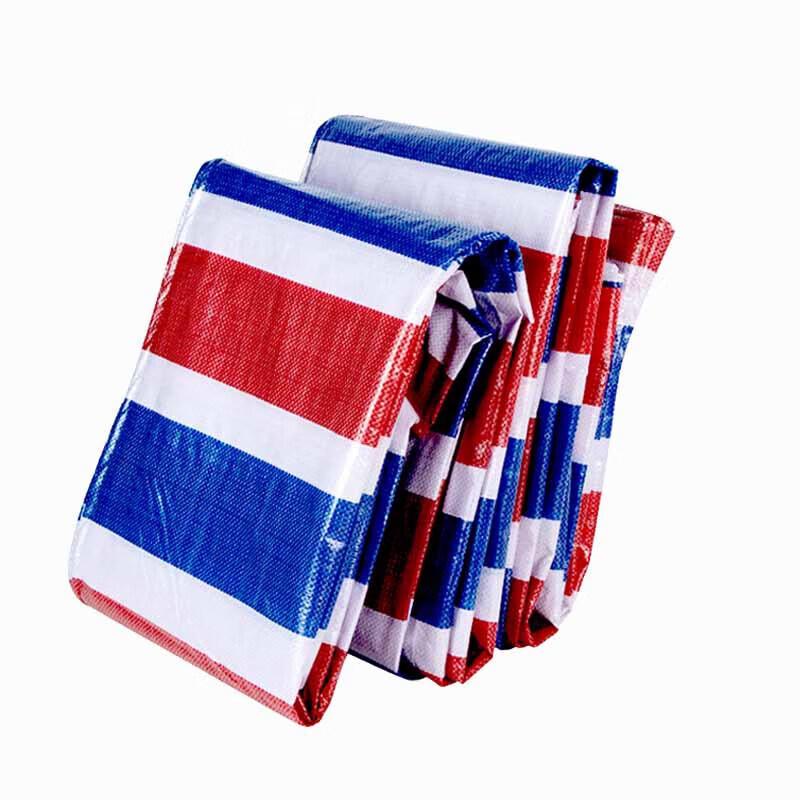 Wen Zhi Wu Three-Color Striped Waterproof Tarpaulin