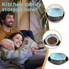Snack Bowls Double Layer Dish Nut Serving Storage Bowl Pistachios Bowl with Shell Storage Round Snacks Dish for Pistachios W4U9