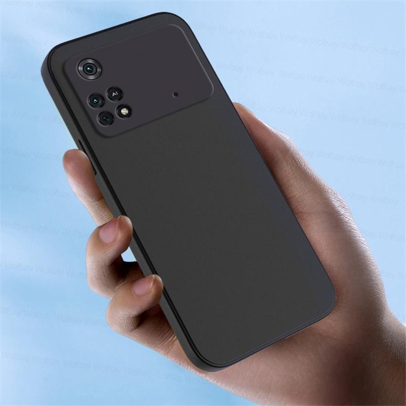 For Xiaomi Poco X4 Pro 5G Case Xiaomi Poco X3 X4 X5 Pro 5G Cover Shockproof Liquid Silicon Phone Back Case Xiaomi Poco X4 Pro 5G