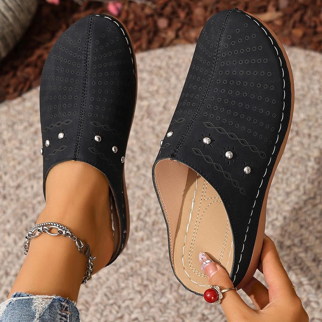 Fashion Summer Women Slippers Lightweight Hollow Slippers Outdoor Beach Shoes Woman Slip on Cozy Mules Platform Sandals Slides Women