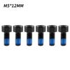 M5×12mm Bike Bottle Cage Screws Ultra-Light Bike Holder Bolts Water Bottle Cage Bolts  MTB