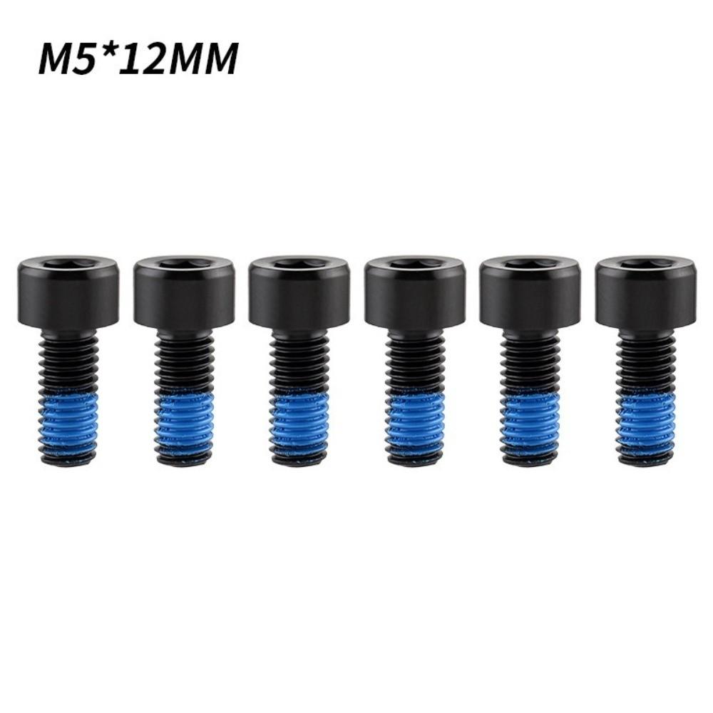M5×12mm Bike Bottle Cage Screws Ultra-Light Bike Holder Bolts Water Bottle Cage Bolts MTB