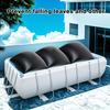 Pool Air Pillow for Winterizing Above Ground Pools 120 by 120cm with 2 Ropes Keeps Covers Elevated To Prevent Damage