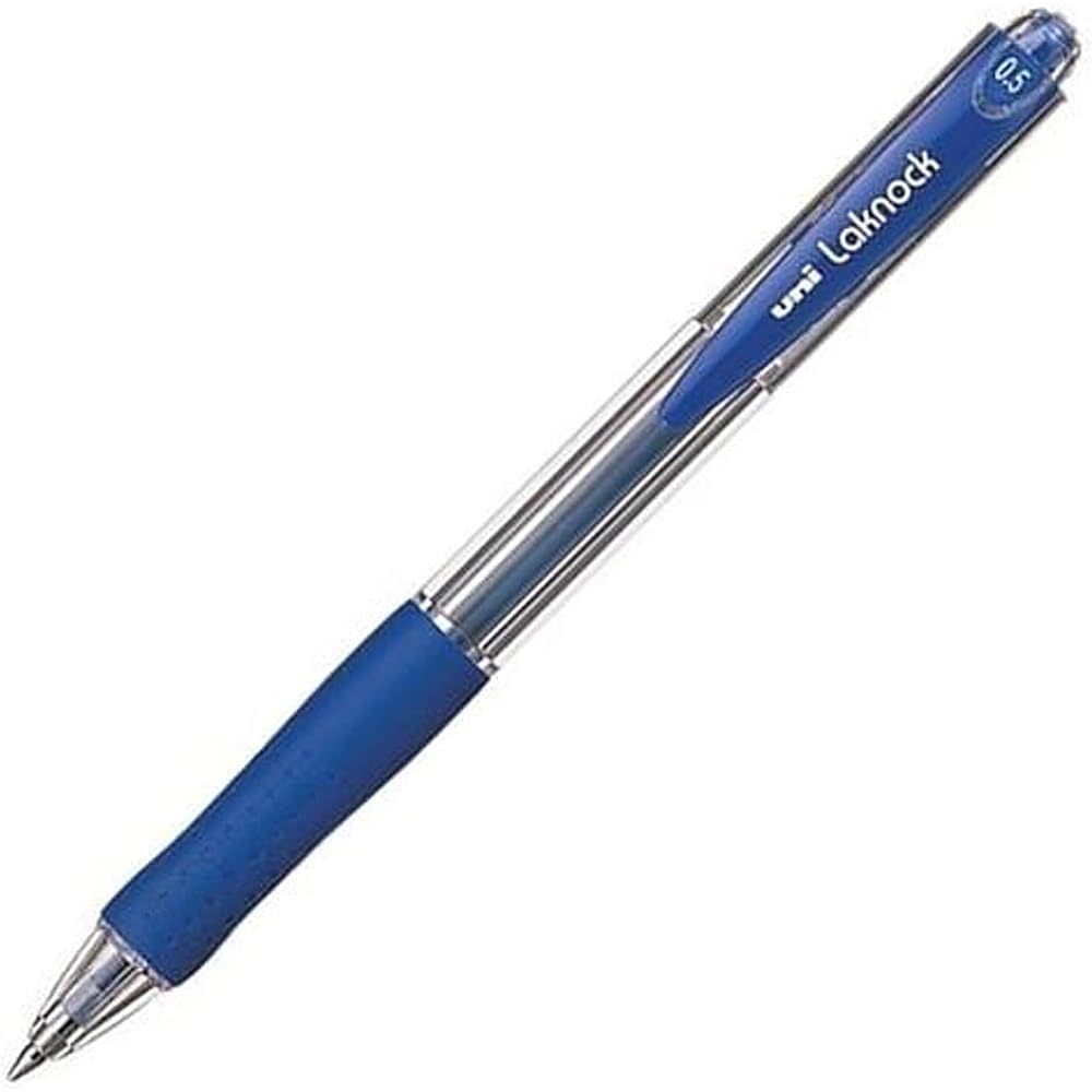 Mitsubishi Pencil Permanent Ballpoint Pen Very Easy Knock SN-100-05 Blue 33