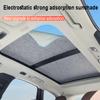 Car Sunroof Insulation Roof Visor For Volkswagen VW Tiguan 5N 2010~2017 16 Anti-UV Electrostatic Adsorption Sky Curtain Sunshade