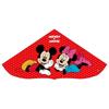 Onda Mickey & Minnie Mouse Triangular Kite, Large Size with Handle, Character Kite, Dorami-chan, One-Touch Easy Flying