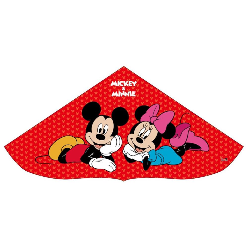 Треугольный воздушный змей Onda Микки и Минни Маус, Большой размер с ручкой, Змеи-персонажи, Дораэмон, Легкий запуск одним касанием