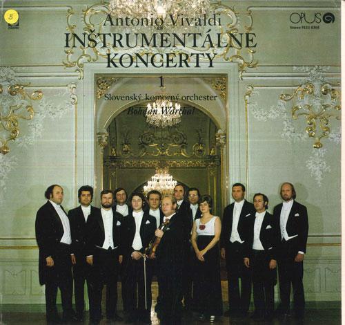 

LP Record BOHDAN WARCHAL, SLOVAK CHAMBER ORCH - Vivaldi Instruentalne Koncerty 1 91110305 OPUS [198 Czechoslov Classical Used