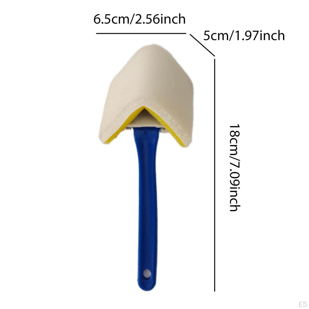 1 Inch Nylon Corner Painting Brush for Renovation & DIY Use Multipurpose Sponge Pad