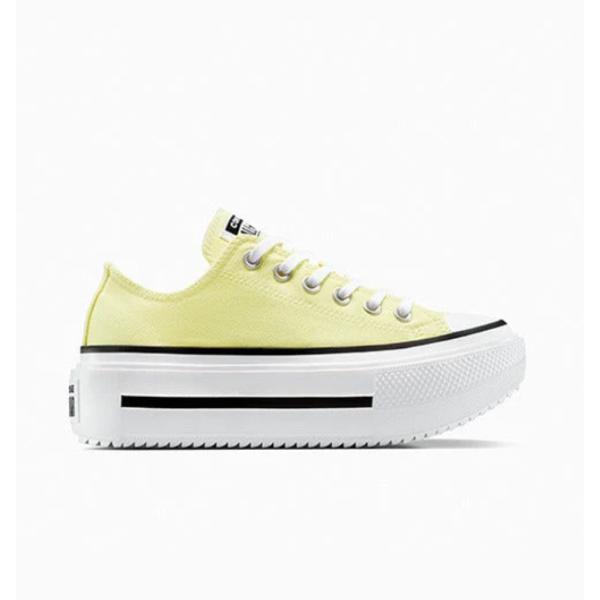 ConverSe Women S Lightweight Platform canvaS SneakerS Lemon A16283c