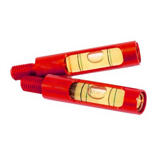 1/2Pcs Berger Hole Bow Level Lightweight Archery Compound Bow Sights Rest Tuning Leveling Tool Universal Screw-in Bow Level Archery Accessory