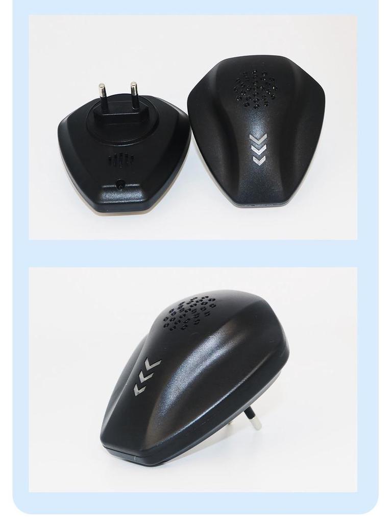 Ultrasonic 360° Dual Wave Mouse Repeller - Smart Electronic Cat Deterrent