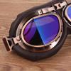 Pilot Retro Brille Staubdichter Linsenrahmen Motorradbrille Cruiser Scooter Snowboard Schutzausrüstung Augenschutz Sonnenbrille