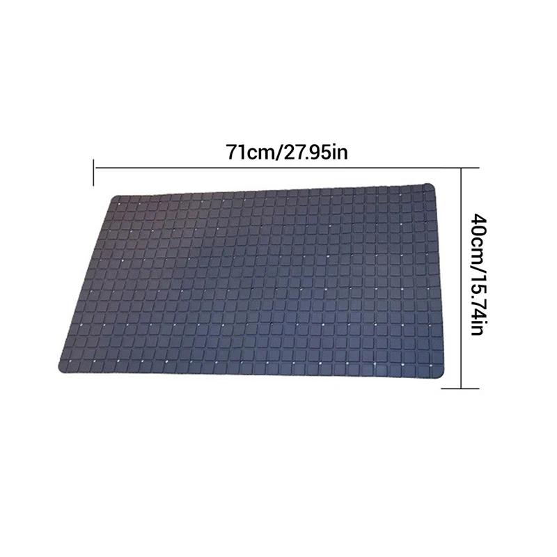 HOT PVC Anti-skid Bath Mats Soft Shower Mat Massage Mat with Suction Cup Non-slip Bathtu Bath Mat Bathroom Accessories Hot