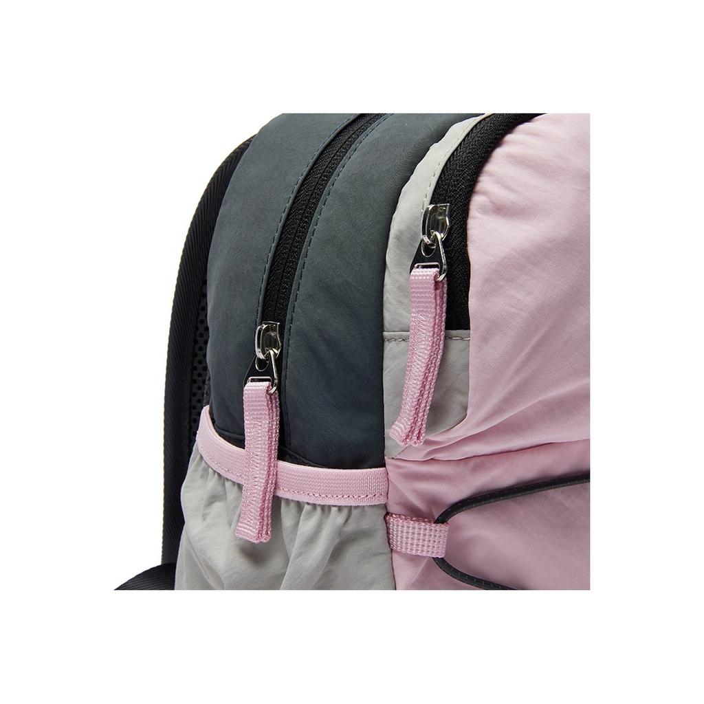 New Anta Washable Fabric Patchwork PU Backpack Regular Unisex Ziqi Pink 192518158D-5