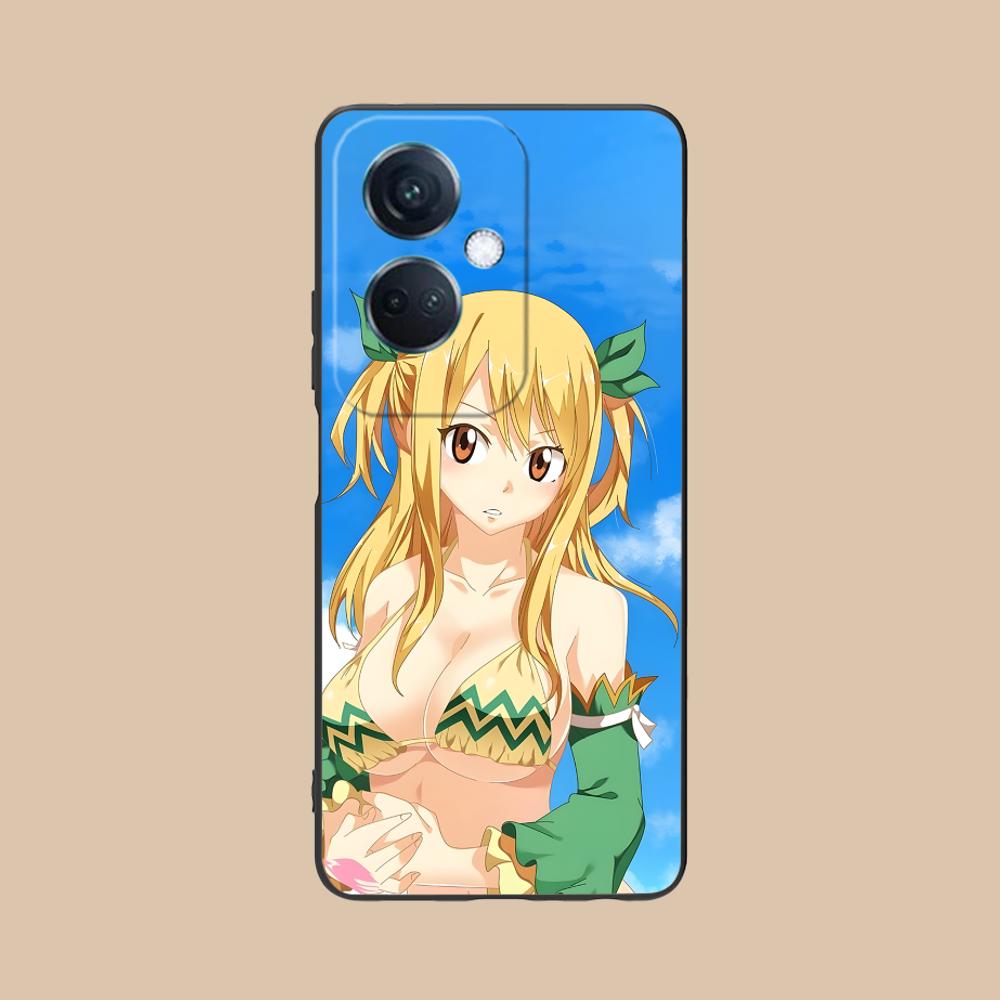 Fairy Tail Lucy Mobile Phone Case for OPPO Reno 14 13 12 11 10 9 8 7 6 5 F T Pro 5G Colorful Printing Cover Smartphone Luxury
