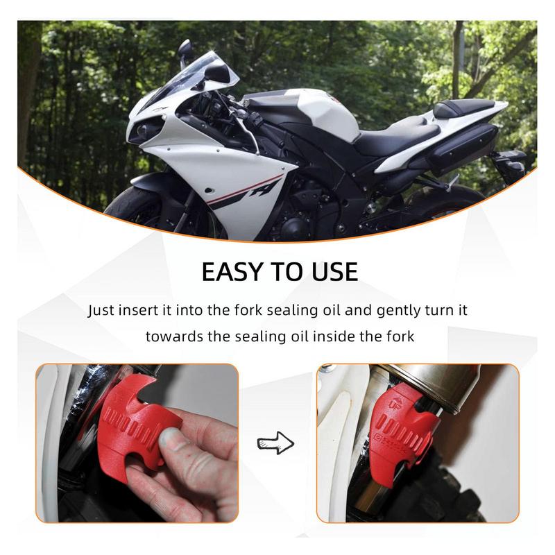 Fork Seal Cleaner Motorcycle Front Fork Seal Saver Tool Cleaning Shock Repairing Absorber Tool Motorcycle Fork Cleaner
