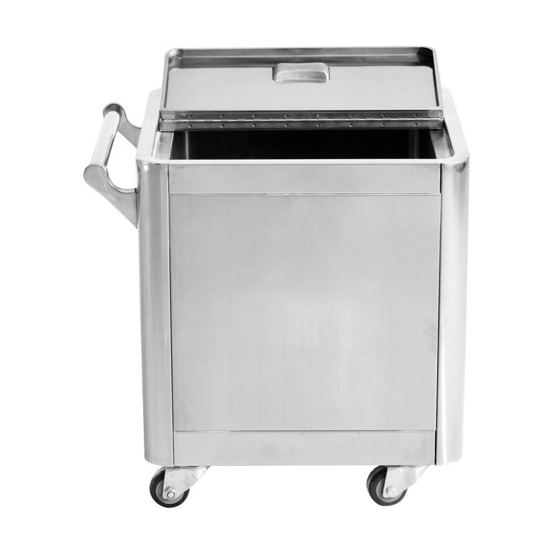 Stainless Steel Mobile Flour Cart