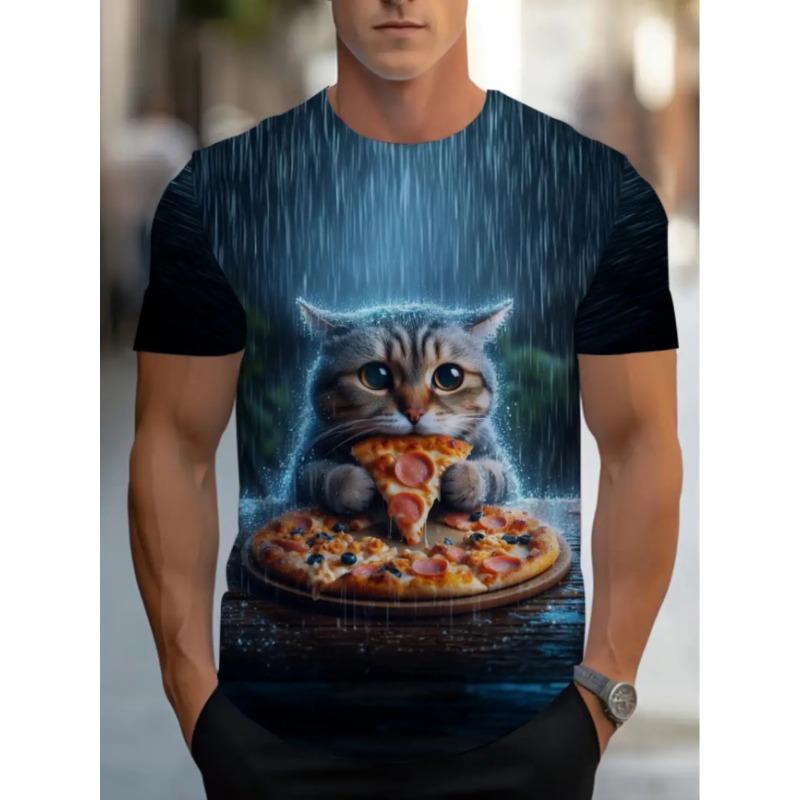 Funny Beer Tee T-shirt Men Creepy Zombie Beer Can Print Short Sleeve Man
