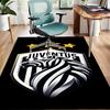 Juventus Football Polyester Carpet, Soft Indoor Mat for Office Chair, Living Room, Computer Desk - Decorative Home Office Rug Design