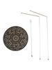 Premium 2 Piece Dowsing Rods Made of 99 9% Copper with Pendulum and Scrying Mat for Interpersonal Relationship Improvement