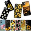 Cover for Xiaomi Redmi Note 14 12 13 ProPlus A4 A3 Pro Plus 12C 13C 14C 5G Casing Phone Case Sunflower Flower Painted Yellow
