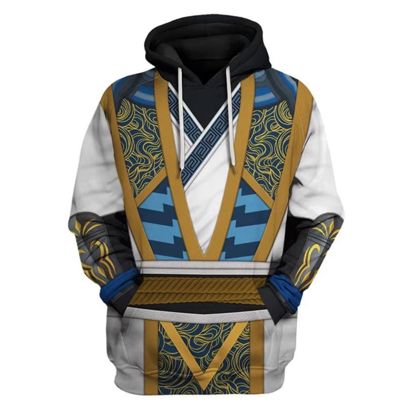 Fighting Game Mortal Kombat Men Hoodie3D Print Oversized Pullover Sweatshirt Fashion Casual Sudaderas Kid Hoodie Women Hoodie