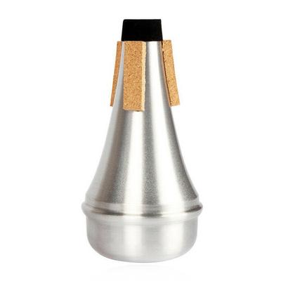 Aluminium Trumpet Mute Beginner Practice Silver Trumpets Tool