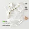 A-Class Cotton Baby Romper - Breathable Summer Jumpsuit with Snap Crotch for Newborns
