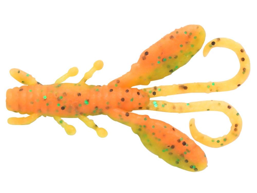 Berkley Maxcent Critter Hog 2.6 Inch Chartreuse Green Black Florescent