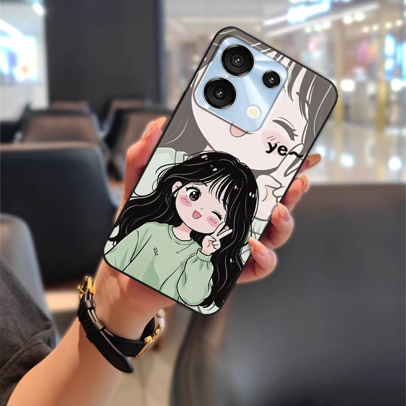 Trwałe Urocze Etui na Telefon Dla UMIDIGI G9 5G/G9C/G9T/G9A/Note90/90C/90A TPU Graffiti Ochronny Tylny Pokrowiec Wodoodporny