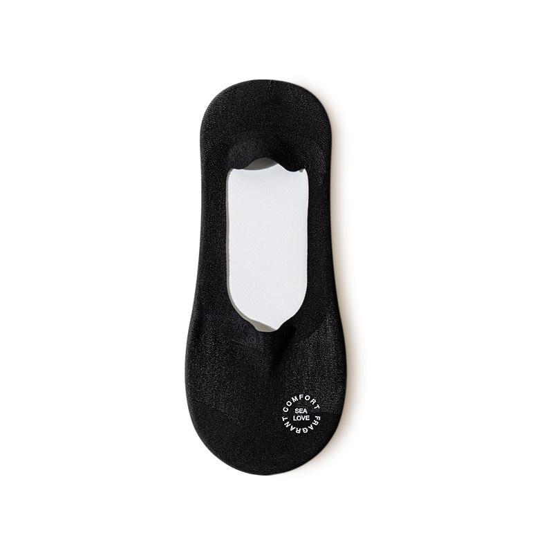 Women s Breathable No-Show Cotton Sole Socks - Summer Thin, Non-Slip, Low Cut One Size (34-39)