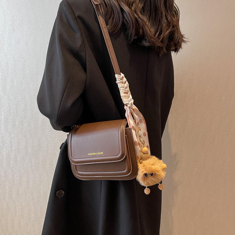 Módní malá čtvercová taška, všestranná crossbody taška, dámská taška, jednoduchá a stylová taška přes jedno rameno