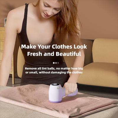 Clothing Shaver Trimmer Electric Hair Remover LED Display Portable USB Charging Brush Household  Rechargeable Hair Ball Trimmer