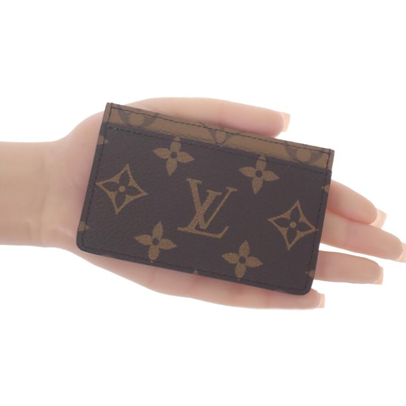 LOUIS VUITTON  M69161 Monogram Card Case Brown mens