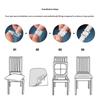1Pcs Waterproof Pu Leather Office Chair Seat Covers Removable Solid Color Computer Chair Seat Cushion Covers For Home Office