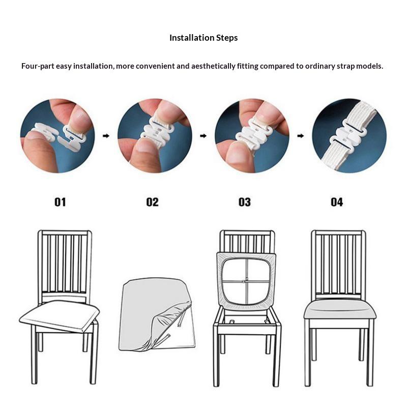 1Pcs Waterproof Pu Leather Office Chair Seat Covers Removable Solid Color Computer Chair Seat Cushion Covers For Home Office