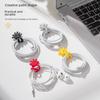 Palm Silicone Magnetic Cable Organizer and Bookmark