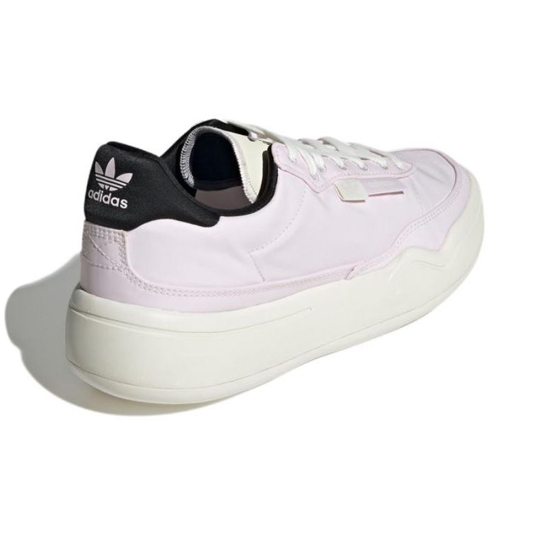 Adidas Originals Her Court Leather Comfortable Sports Wear Resistant Low-Top Lifestyle Shoes Women sneaker Pink Black HR1391