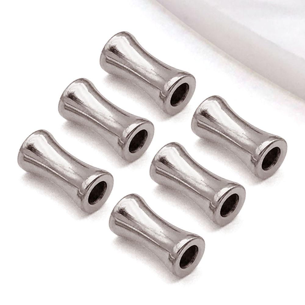 Stainless Steel Bamboo Joint Bead Spacer for DIY Jewelry