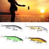 3D Eyes Long Tail Fishing Bait with Barbed Hooks 11.94cm Lenght Artificial Minnow Lures Vivid Lifelike Fishing Lures